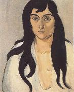 Henri Matisse Woman with an Amber Necklace (mk35) oil painting artist